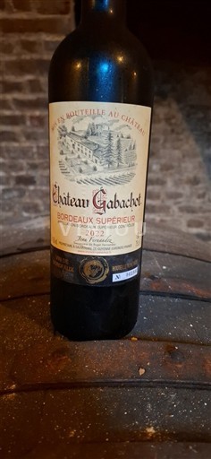 Bordo Bordo superior Château Gabachot 2022