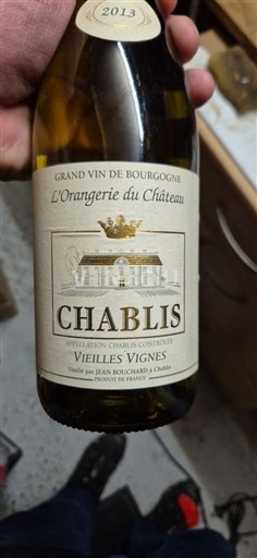 Bourgogne Chablis Château L'Orangerie du Château Vieilles Vignes 2013