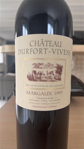 Burdeos Margaux Grand Cru Château Durfort-Vivens 1997