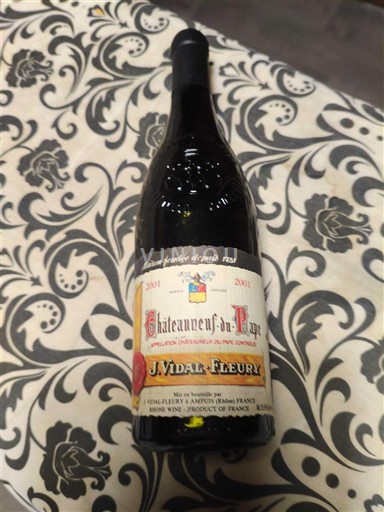 Lugina e Ronës Châteauneuf-du-Pape J. Vidal-Fleury 2001