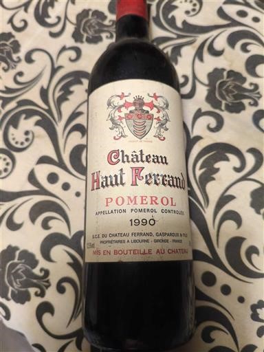 Bordoja Pomerol Château Haut Ferrand 1990