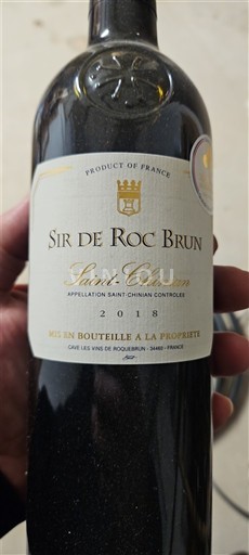 Languedoc Saint-Chinian Sir de Roc Brun 2018