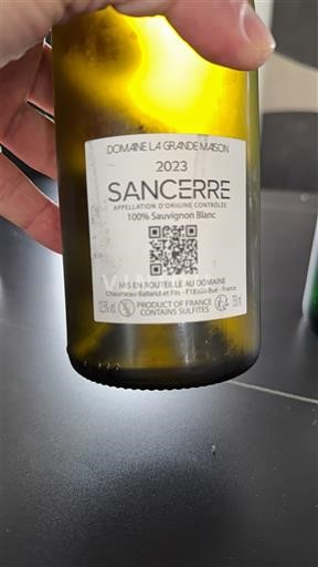 Loiredalen Sancerre Domaine La Grande Maison 2023