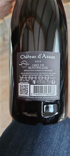 Languedok Grès de Montpellier Château Assas 2024