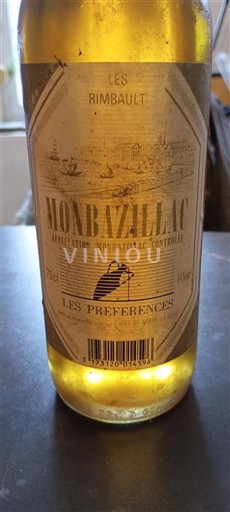 Sørvest Monbazillac Les Rimbault Les Préférences Ikke-årgang