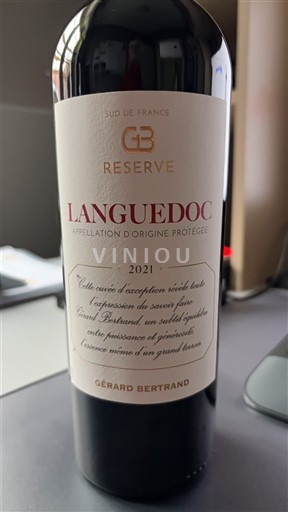 Langvedok Languedoc Gérard Bertrand Réserve 2021