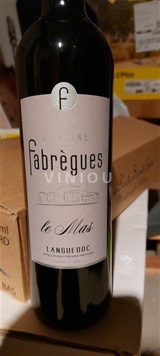 Languedok Languedoc Domaine Fabrègues Le Mas Jo Viti