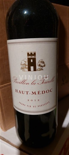 Bordo Haut-Médoc Pavillon La Tourelle 2012
