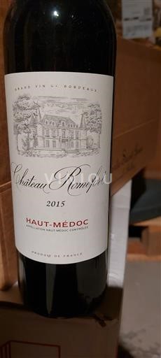 Bordoja Haut-Médoc Château Romefort 2015
