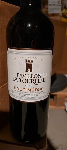 Bordo Haut-Médoc Pavillon La Tourelle 2016