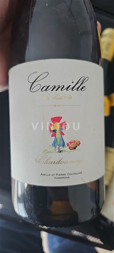 Burgundi Bourgogne Chardonnay Axelle et Pierre Couturier Camille Jo Viti