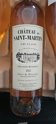 Провинс Кот де Прованс Château Saint-Martin Grande Réserve 2024