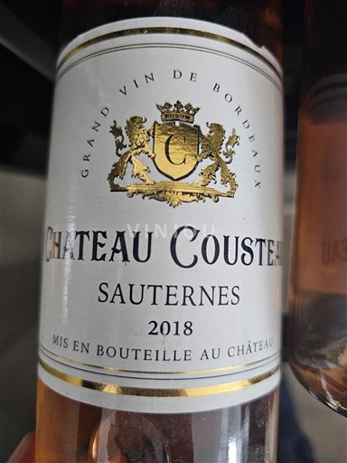 Bordo Сотерн Château Cousteau 2018