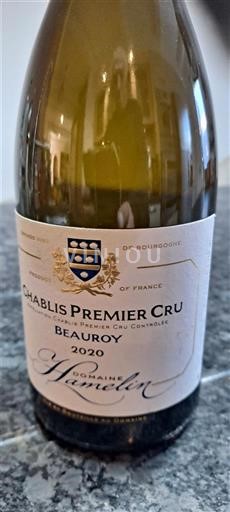 Bourgogne Chablis Premier Cru Domaine Hamelin Beauroy 2020