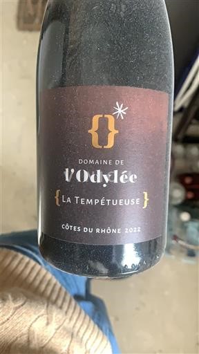 Рона долина Кот дю Рон Domaine L'Odylée La Tempétueuse 2022