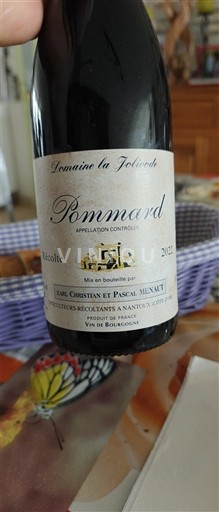 Burgund Pommard Domaine La Jolivode 2021