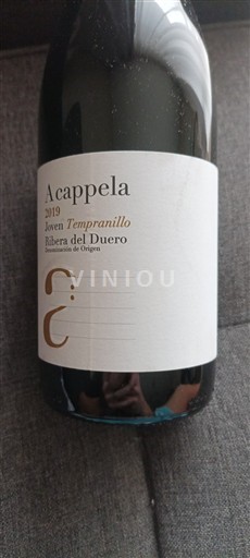 Castilla og León Ribera del Duero Acappela Joven Tempranillo 2019