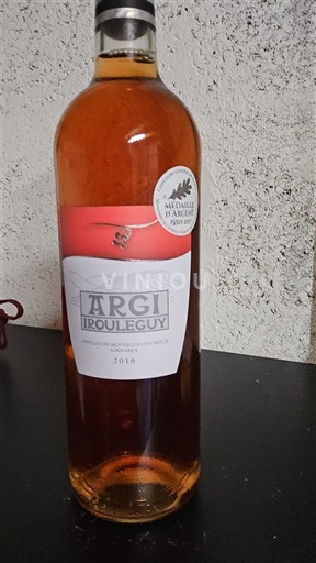 Jugperëndim Irouléguy Argi 2016