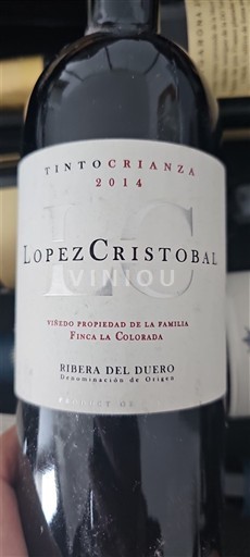 Kastilja dhe Leoni Ribera del Duero Lopez Cristobal Finca La Colorada 2014