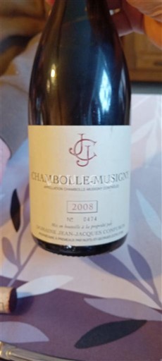 Burgundy Chambolle-Musigny Domaine Jean-Jacques Confuron 2008