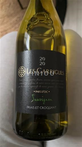 Languedoc og Roussillon Pays d'oc Les Garrigues Sauvignon 2020