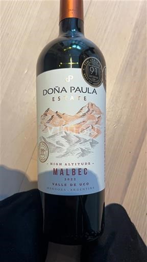 Mendoza Valle de Uco Doña Paula Estate High Altitude 2022