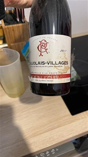 Beaujolais Beaujolais Villages Vignerons de Bel Air Prédelice 2017
