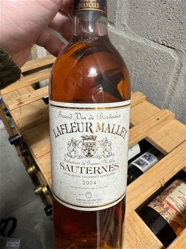Bordo Сотерн Lafleur Mallet Sélection de Grains Nobles 2004