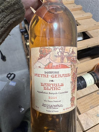 Rusijon Banjuls Domaine Pietri-Geraud 2001