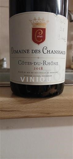 Рона долина Кот дю Рон Domaine Chanssaud 2018