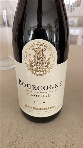Burgundi Jean Bouchard Pinot Noir 2016