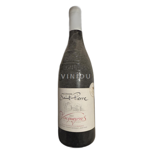 Vallée du Rhône Vacqueyras Domaine Saint Pierre 2012