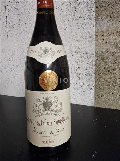 Beaujolais Moulin-à-vent Domaine Prieuré Saint-Romain Moulin à Vent 2011