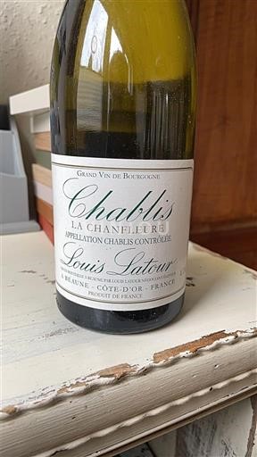 Bourgogne Chablis Louis Latour La Chanfleure 2021