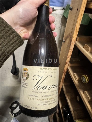 Loiredalen Vouvray Vigneau-Chevreau Clos Baglin 2002