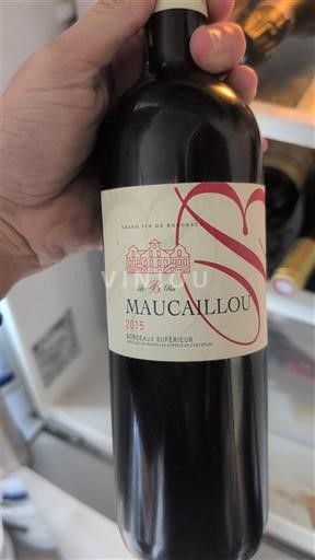 Bordeaux Bordeaux supérieur Maucaillou Le B de Maucaillou 2015