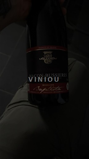 Burgund Mâcon og Mâcon-Villages Domaine Baptista Ikke-årgang