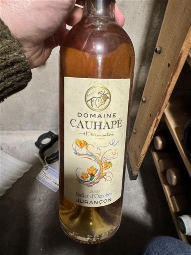 Jugperëndim Jurançon Domaine Cauhapé Ballet d'Octobre 2010