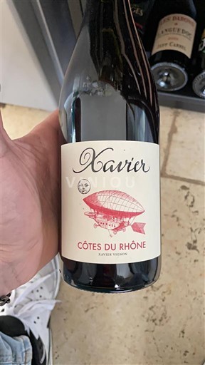 Rhônedalen Côtes-du-rhône Xavier 2022 Ikke-årgang