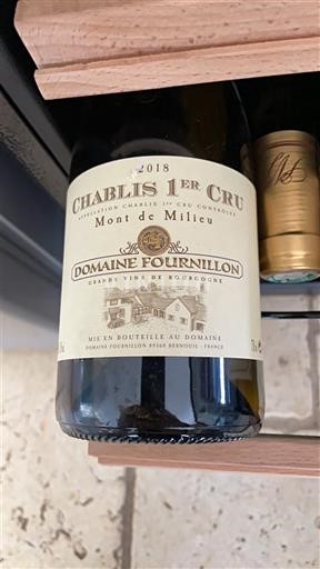 Burgundija Nespecificirano Premier Cru Domaine Fournillon Mont de Milieu 2018