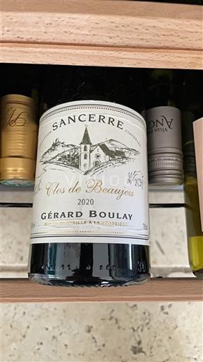 Dolina Loare Сансер Gérard Boulay Clos de Beaujeu 2020