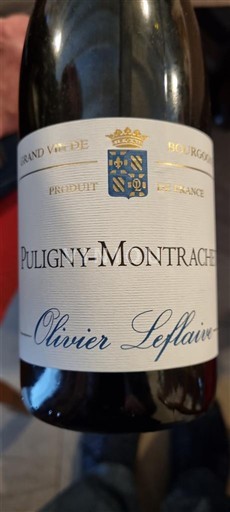 Burgund Puligny-Montrachet Olivier Leflaive Ohne Jahrgang