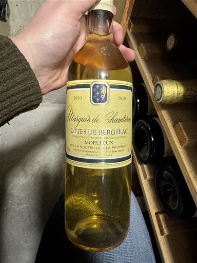 Jugperëndim Côtes-de-bergerac Marquis de Chanteleuse 2010