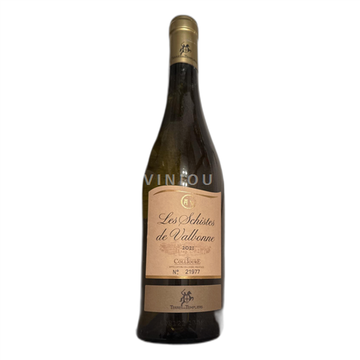 Roussillon Collioure Terres des Templiers Les Schistes de Vallbonne 2021