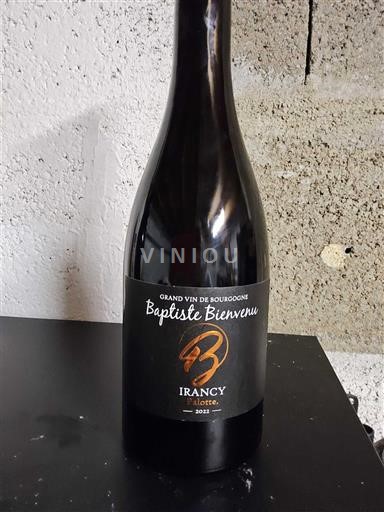 Bourgogne Irancy Baptiste Bienvenu Alioté 2022