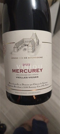 Borgoña Mercurey Domaine Chenevières de Santenay Vieilles Vignes 2023