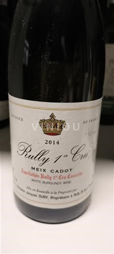 Burgund Ikke spesifisert Premier Cru Jacques Dury Meix Cadot 2014