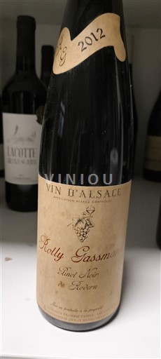 Алзас Аласас Rolly Gassmann Pinot Noir de Lerchenberg 2012