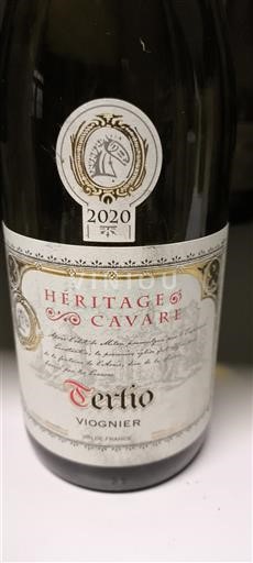 Languedoc og Roussillon Pays d'oc Héritage Cavare Tertio 2020