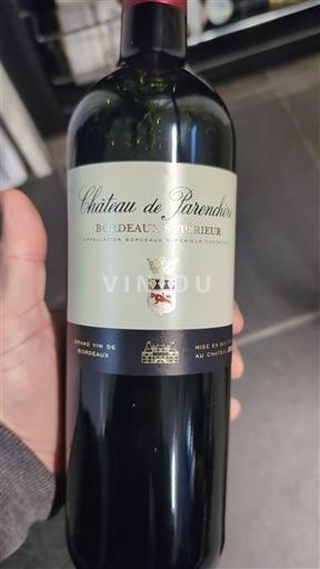 Bordeaux Bordeaux superior Château Parenchère Nemilésimat